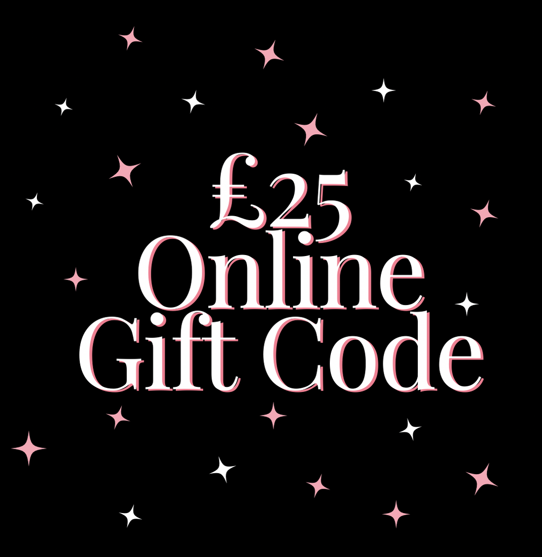 £25 Gift Online code