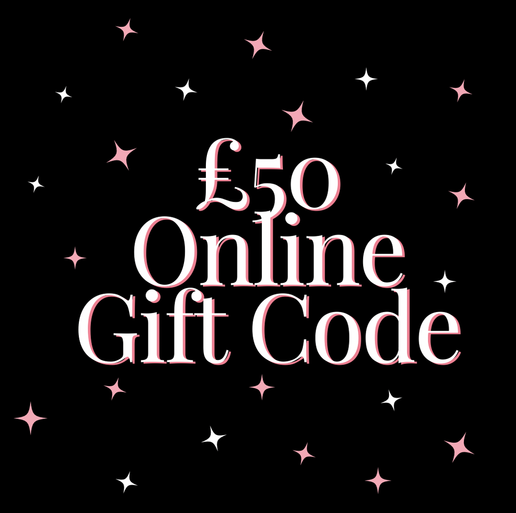 £50 Gift Online code